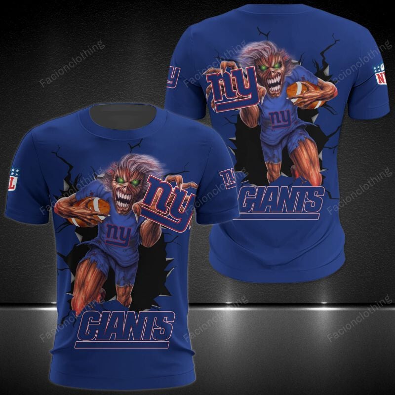 Sportswearmerch New York Giants NFL Personalized T-shirt For Fan