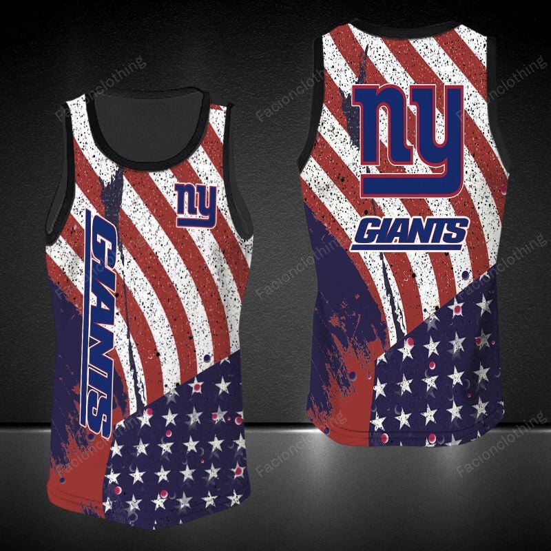Sportswearmerch New York Giants NFL Personalized Tanktop For Fan