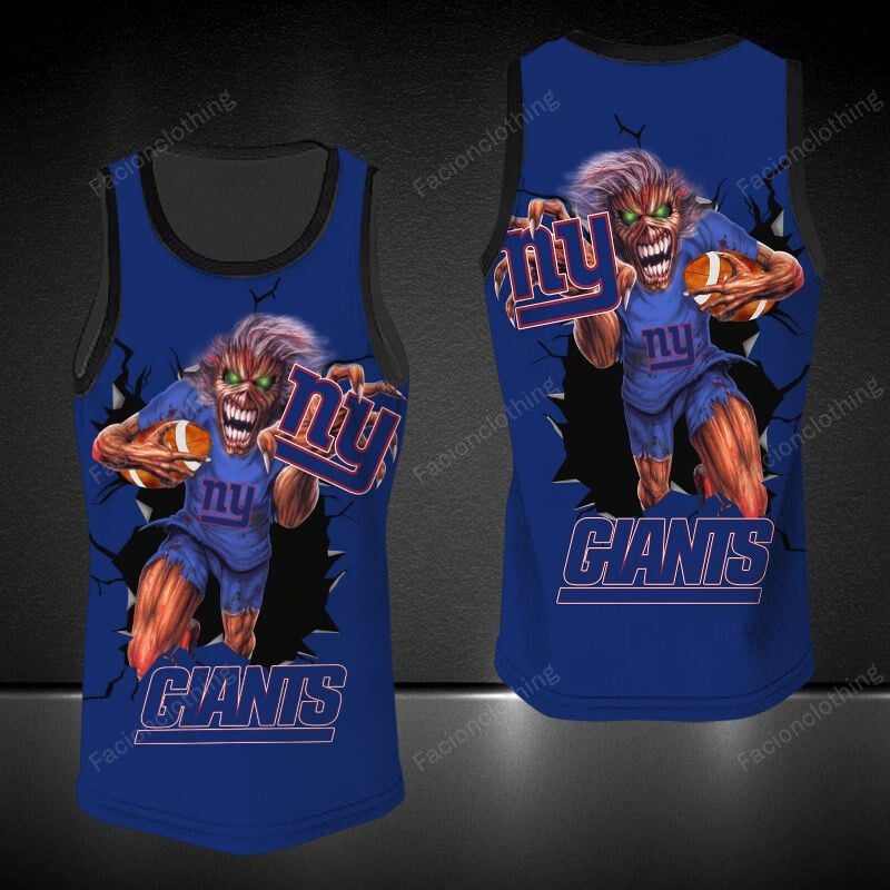 Sportswearmerch New York Giants NFL Personalized Tanktop For Fan