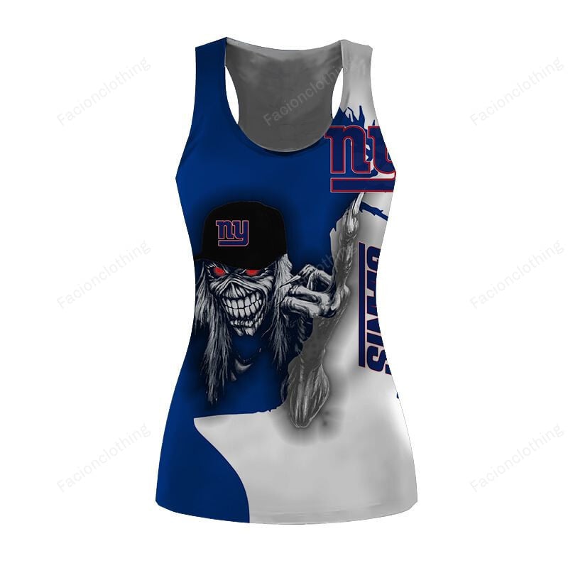 Sportswearmerch New York Giants NFL Personalized Women Taktop For Fan