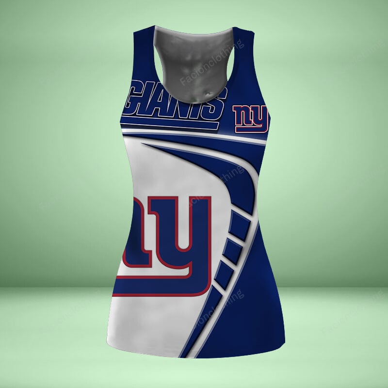 Sportswearmerch New York Giants NFL Personalized Women Tanktop For Fan