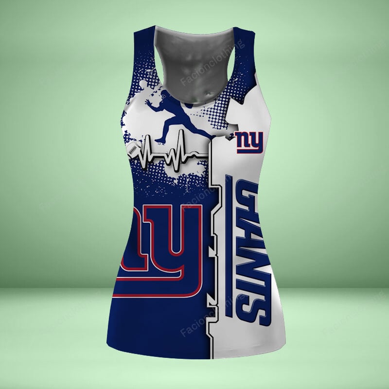 Sportswearmerch New York Giants NFL Personalized Women Tanktop For Fan