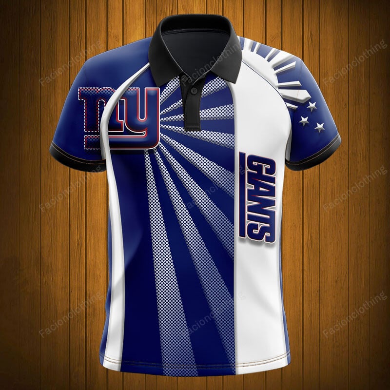 Sportswearmerch New York Giants NFL Polo Shirt Personalized For Fan