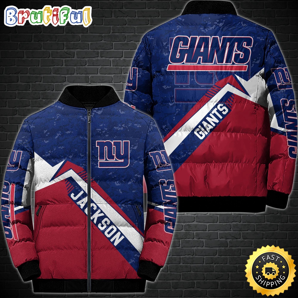 Sportswearmerch New York Giants NFL Sport Down Puffer Jacket For Fan