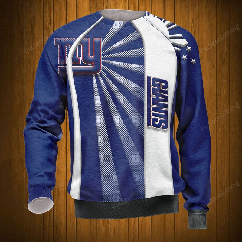 Sportswearmerch New York Giants NFL Sweater Personalized For Fan