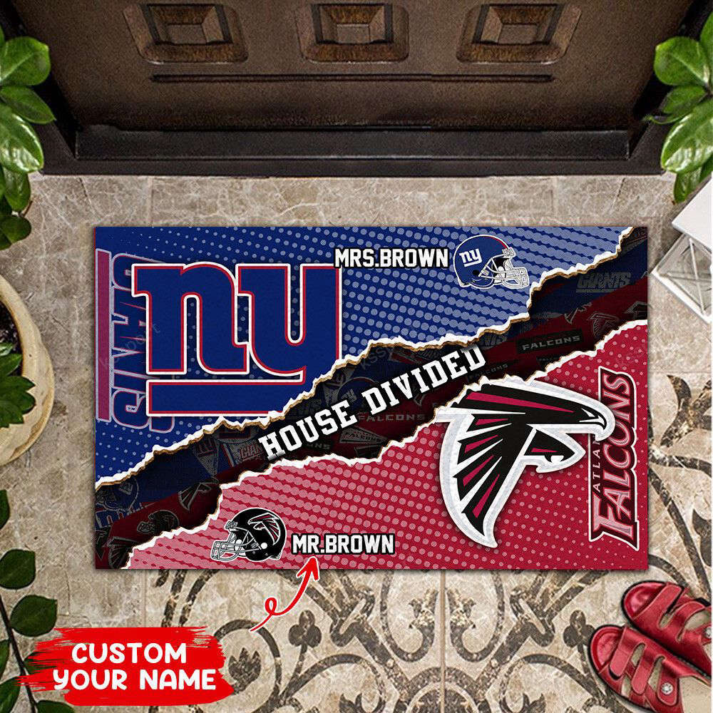 Sportswearmerch New York Giants x Atlanta Falcons NFL Doormat For Fan