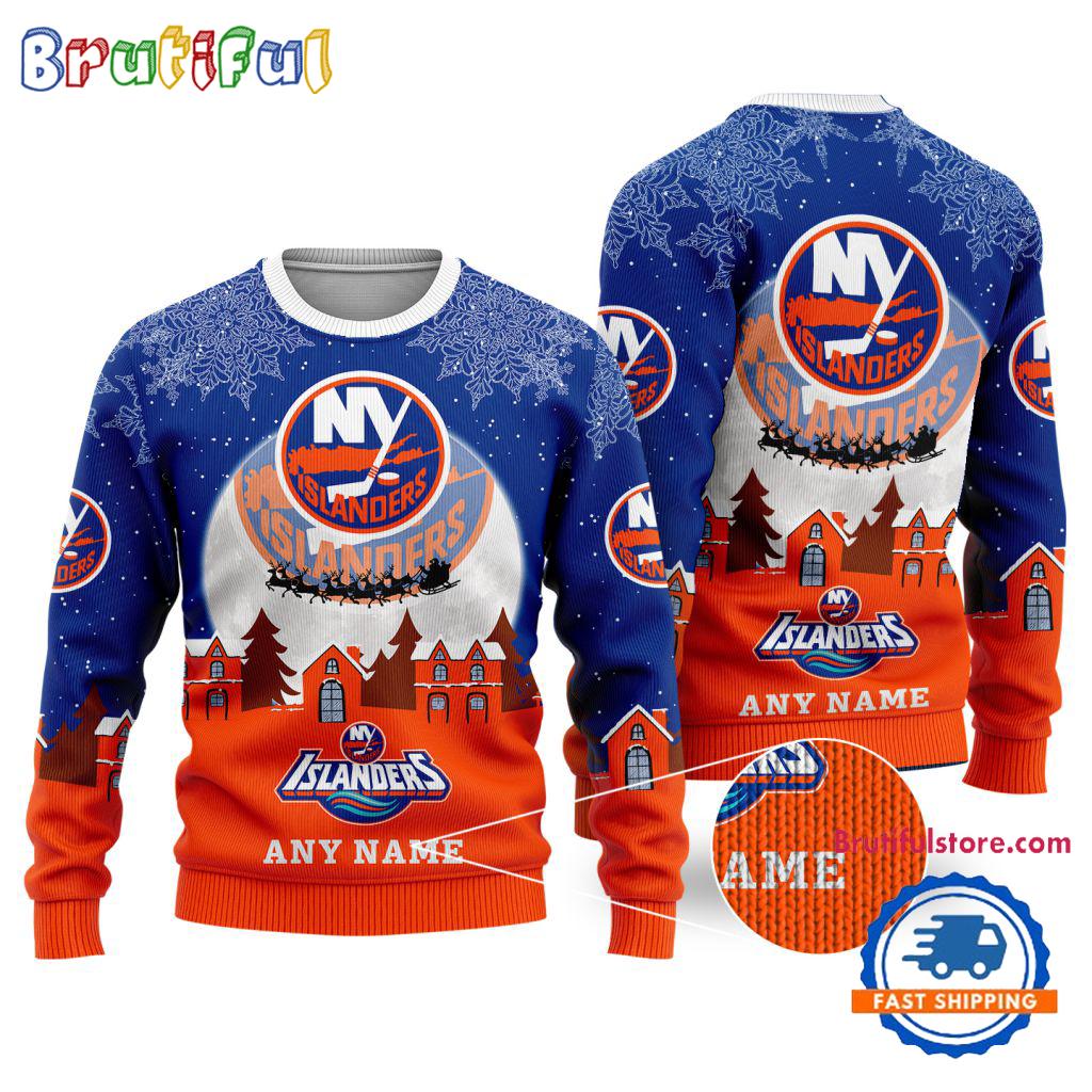 Sportswearmerch New York Islanders NHL Christmas Sweater For Fan