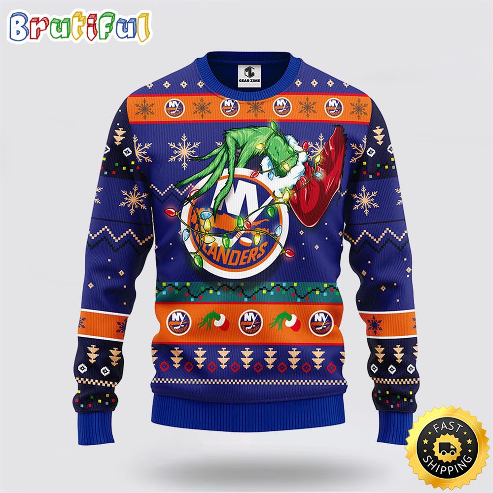 Sportswearmerch New York Islanders NHL Christmas Sweater For Fan