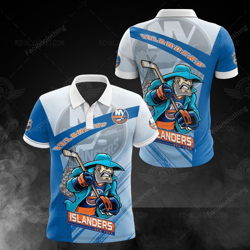 Sportswearmerch New York Islanders NHL Personalized Polo Shirt For Fan