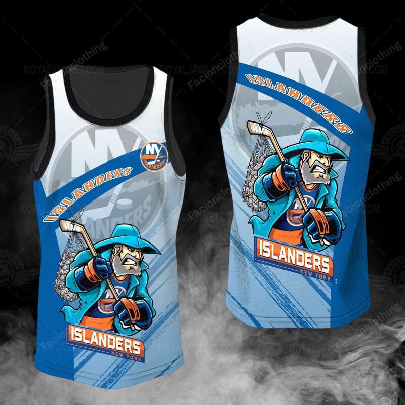 Sportswearmerch New York Islanders NHL Personalized Tanktop For Fan