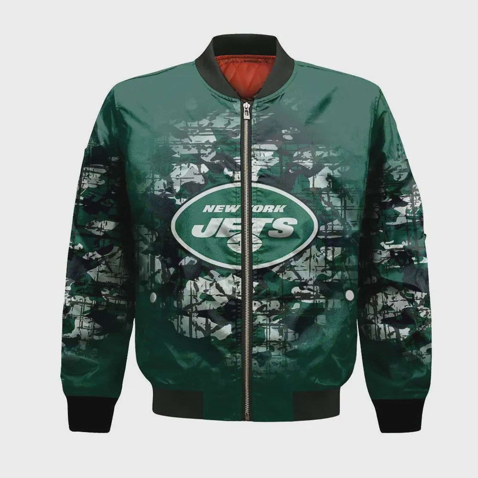 Sportswearmerch New York Jets NFL Bomber Jacket Camouflage Vintage For Fan