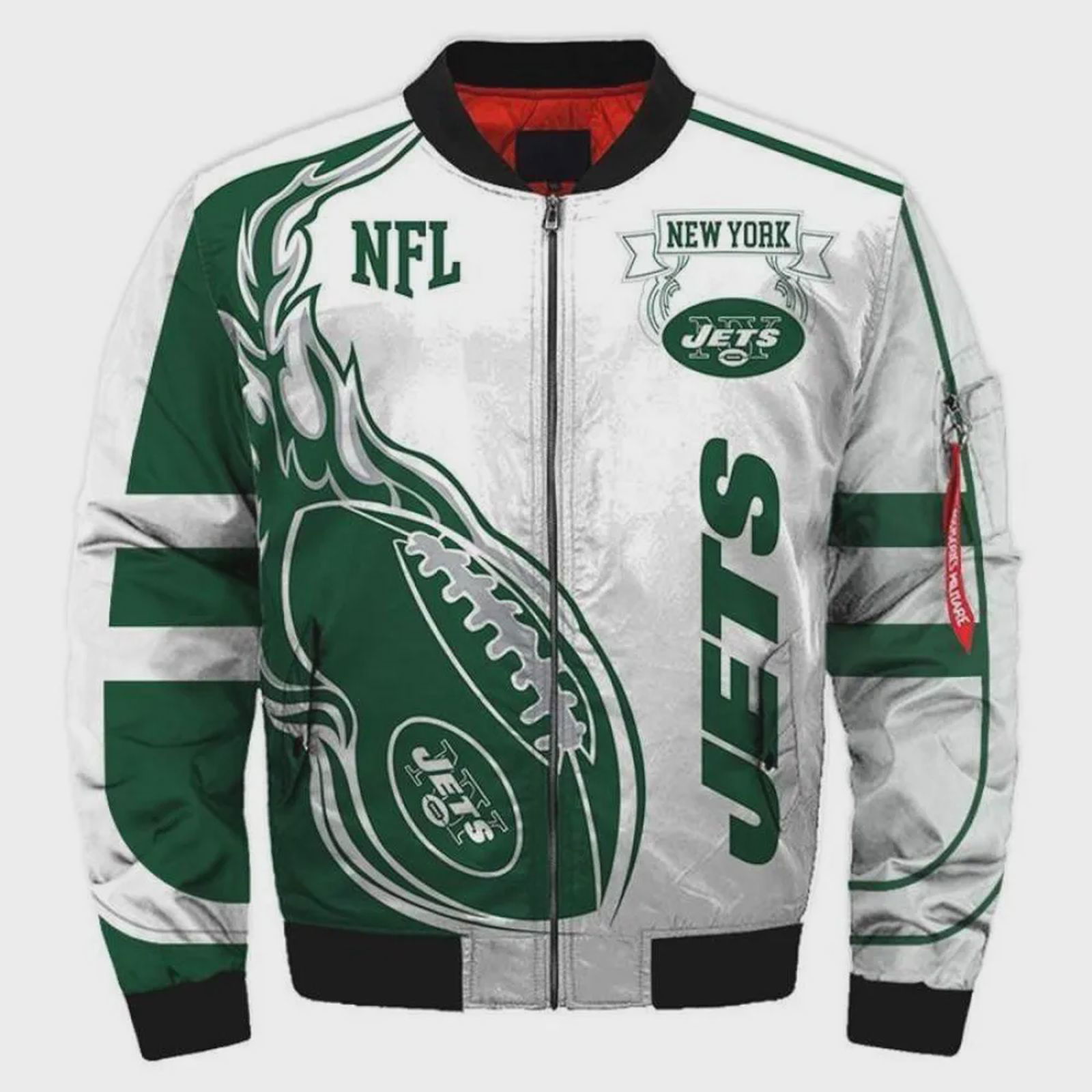 Sportswearmerch New York Jets NFL Bomber Jacket For Fan