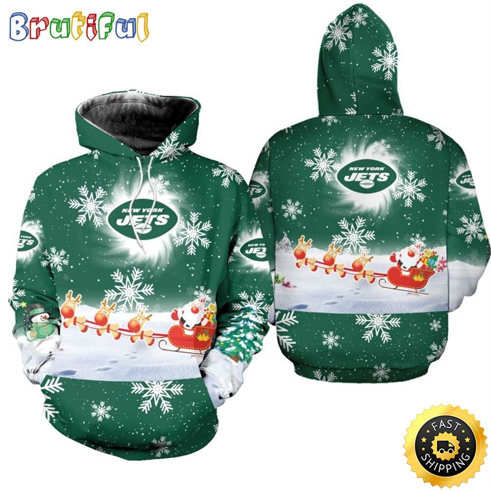 Sportswearmerch New York Jets NFL Christmas Hoodie For Fan