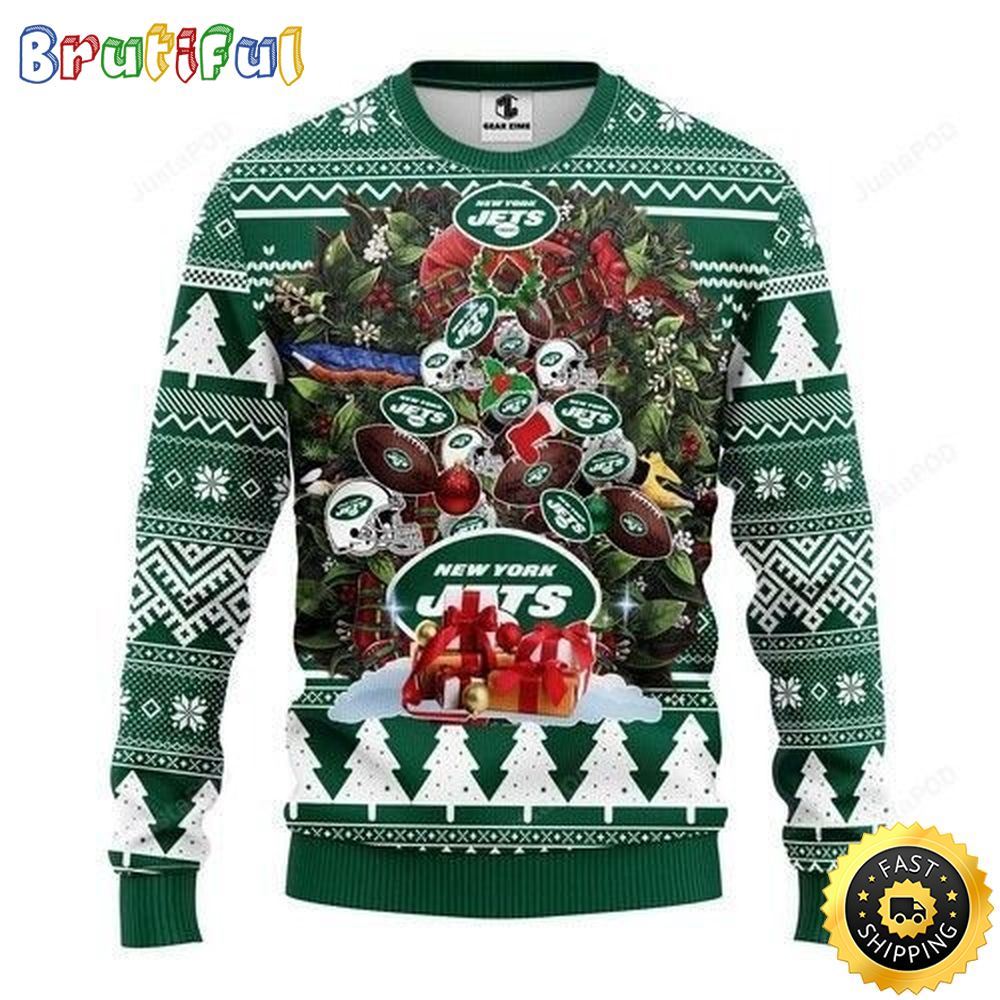 Sportswearmerch New York Jets NFL Christmas Sweater For Fan