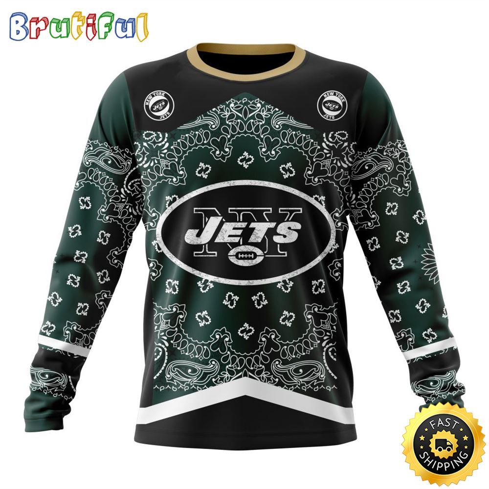 Sportswearmerch New York Jets NFL Crewneck Classic Style Personalized Sweater For Fan