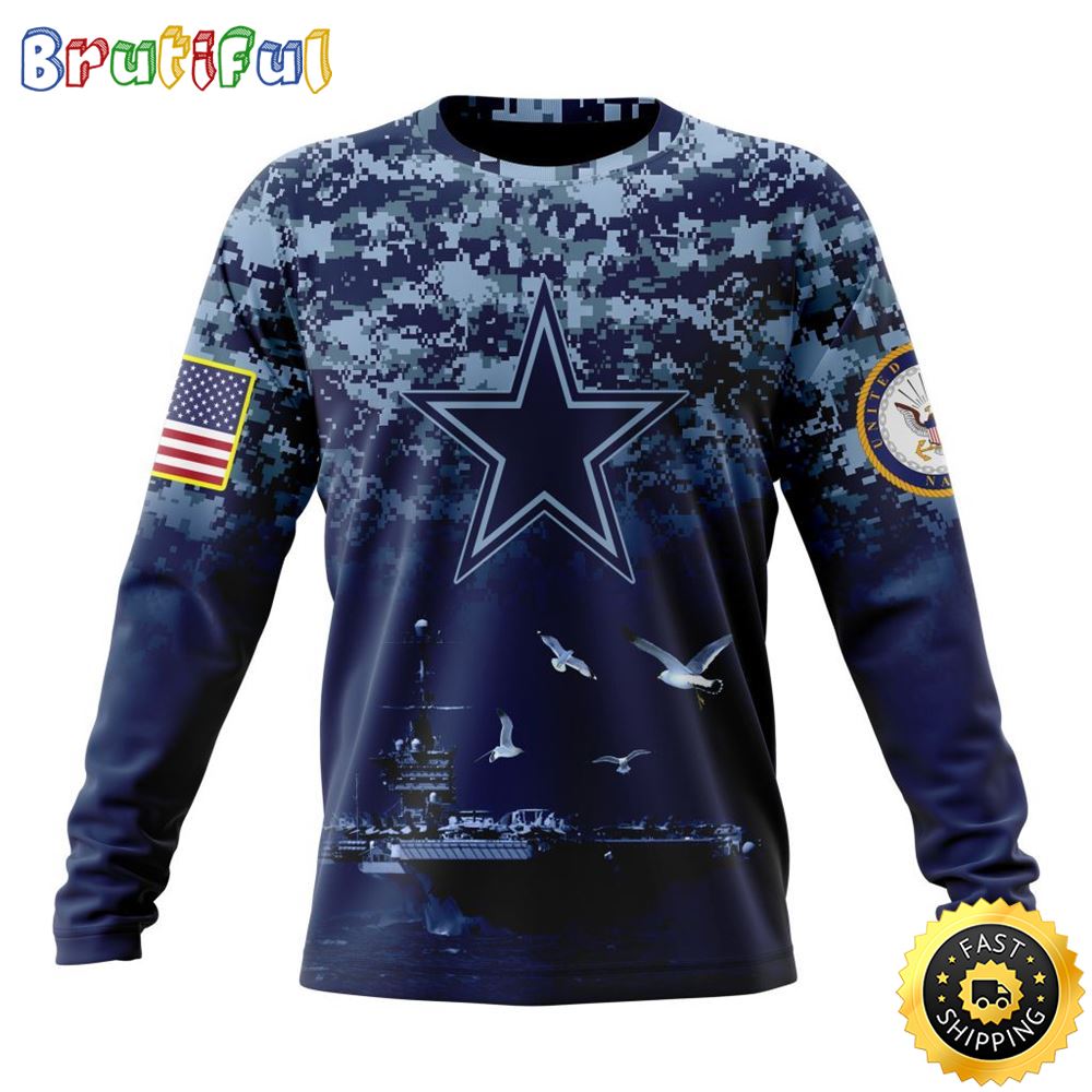 Sportswearmerch Dallas Cowboys NFL Crewneck Sweater For Fan