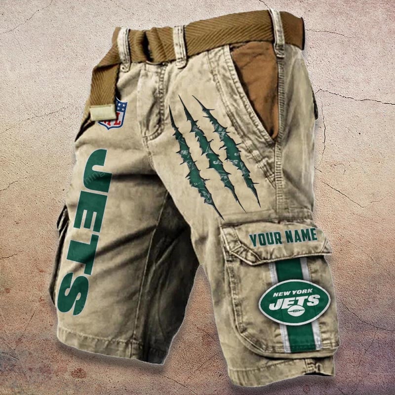 Sportswearmerch New York Jets NFL Denim Short For Fan