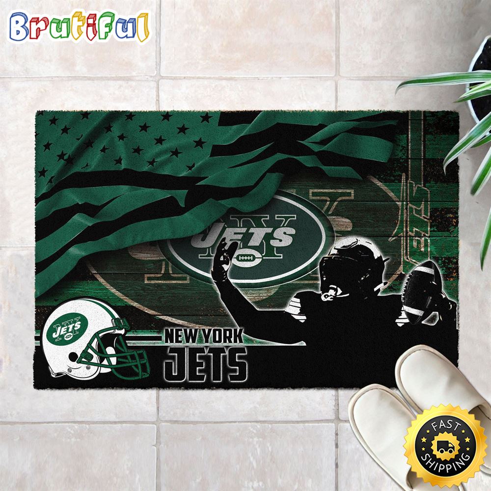 Sportswearmerch New York Jets NFL Doormat For Fan