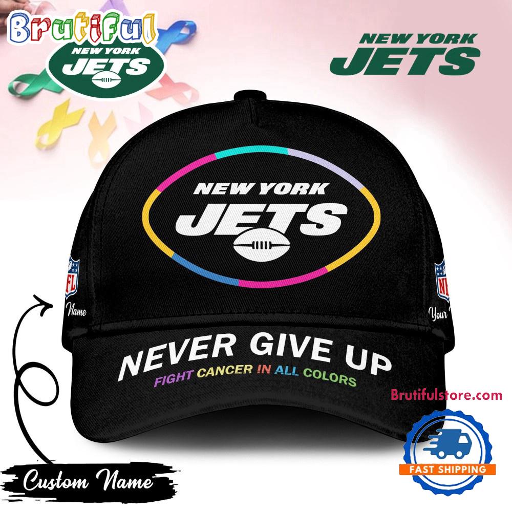 Sportswearmerch New York Jets NFL Never Give Up Classic Cap For Fan