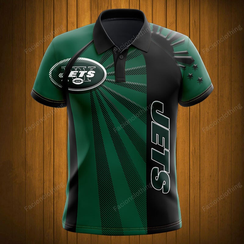 Sportswearmerch New York Jets NFL Polo Shirt Personalized For Fan