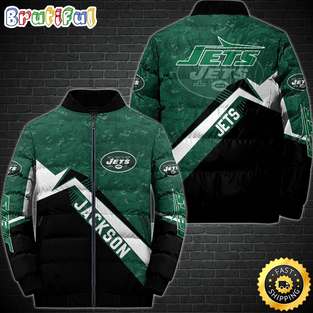 Sportswearmerch New York Jets NFL Sport Down Puffer Jacket For Fan