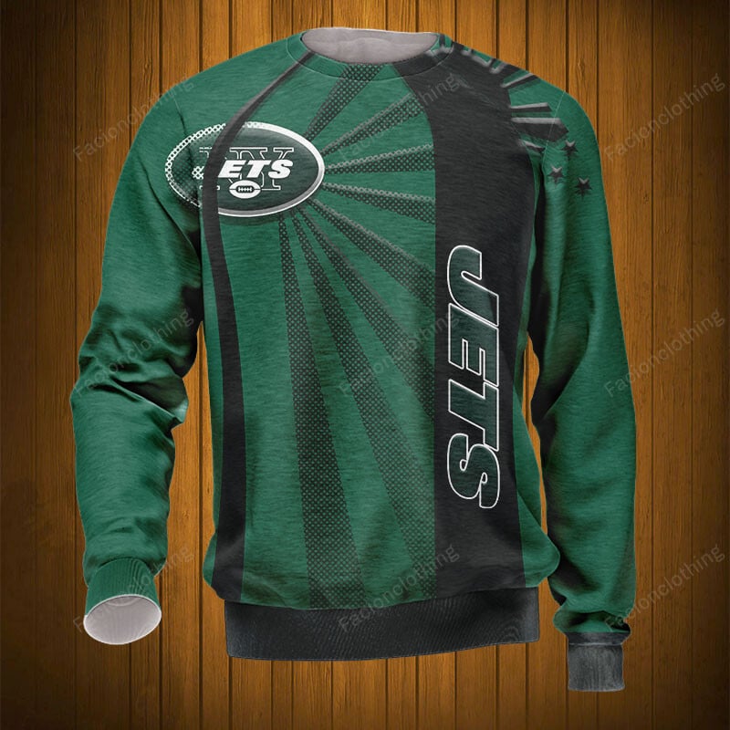Sportswearmerch New York Jets NFL Sweater Personalized For Fan