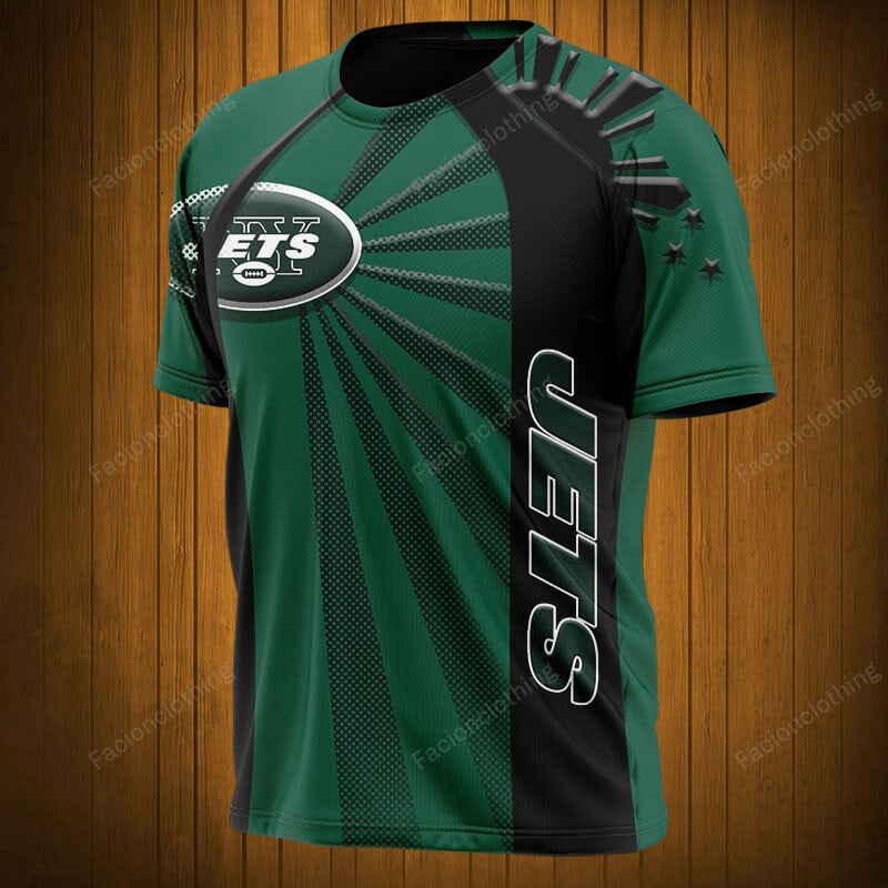 Sportswearmerch New York Jets NFL T-shirt Personalized For Fan