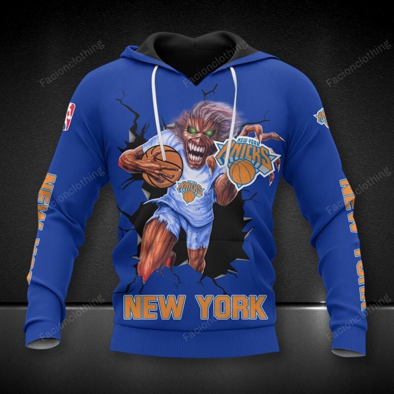 Sportswearmerch New York Knicks NBA Personalized Hoodie For Fan