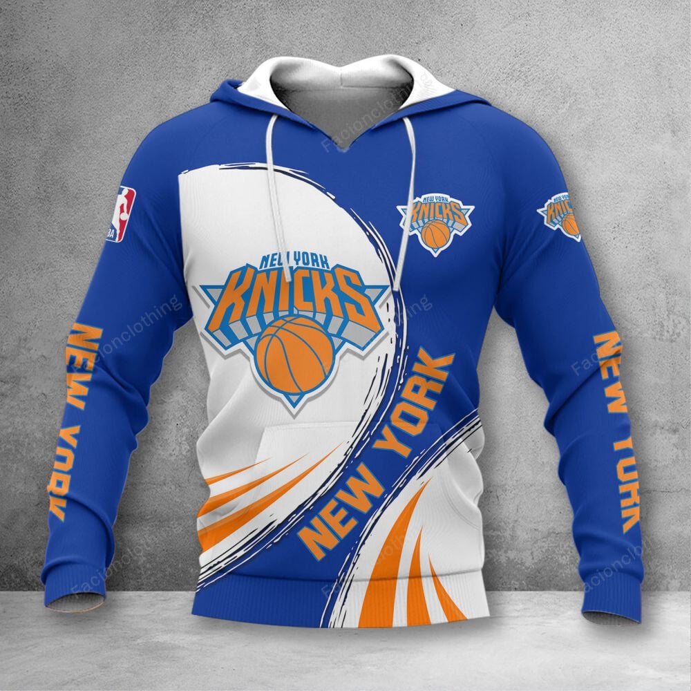 Sportswearmerch New York Knicks NBA Personalized Hoodie For Fan