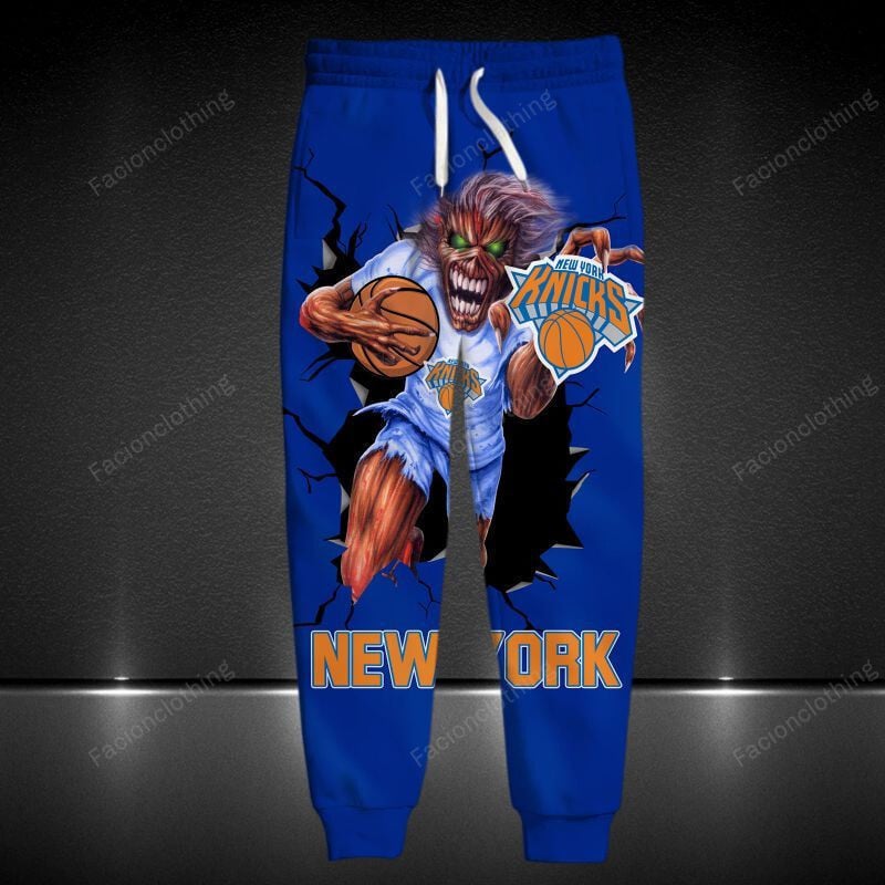 Sportswearmerch New York Knicks NBA Personalized Long Pant For Fan