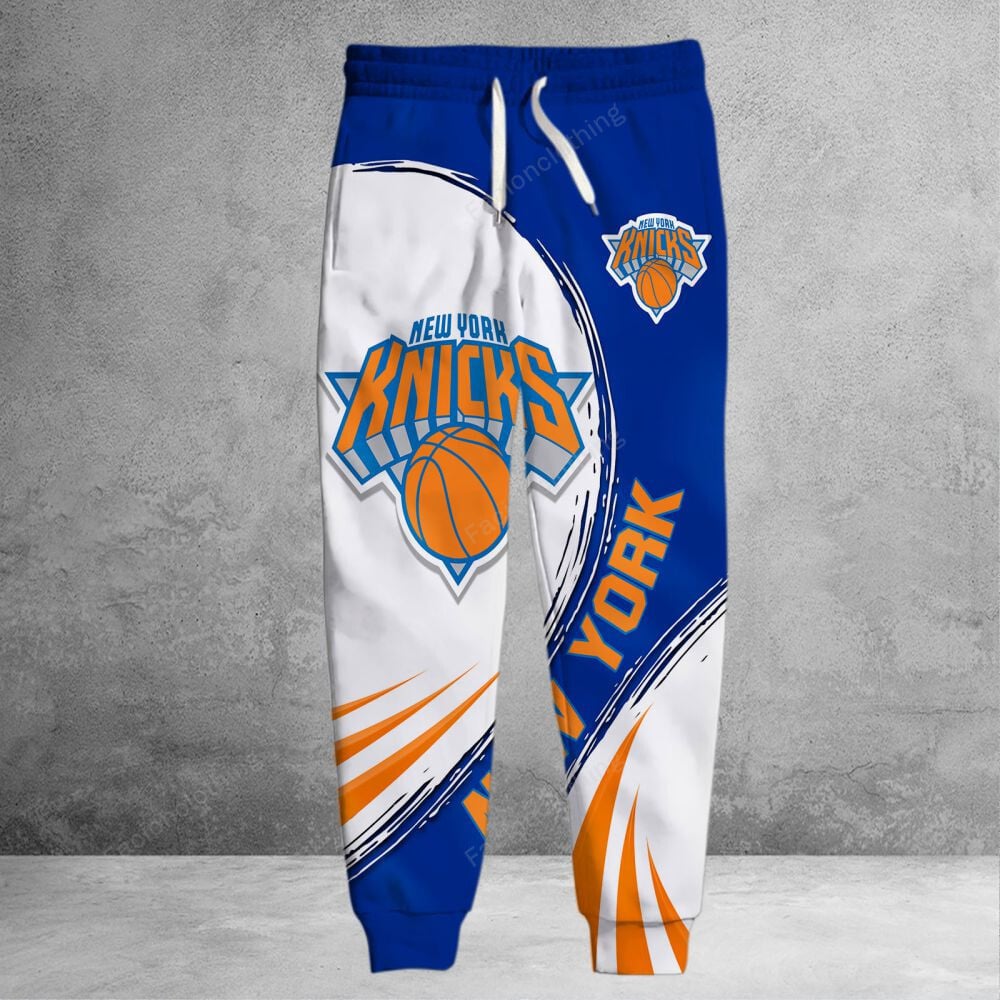 Sportswearmerch New York Knicks NBA Personalized Long Pant For Fan