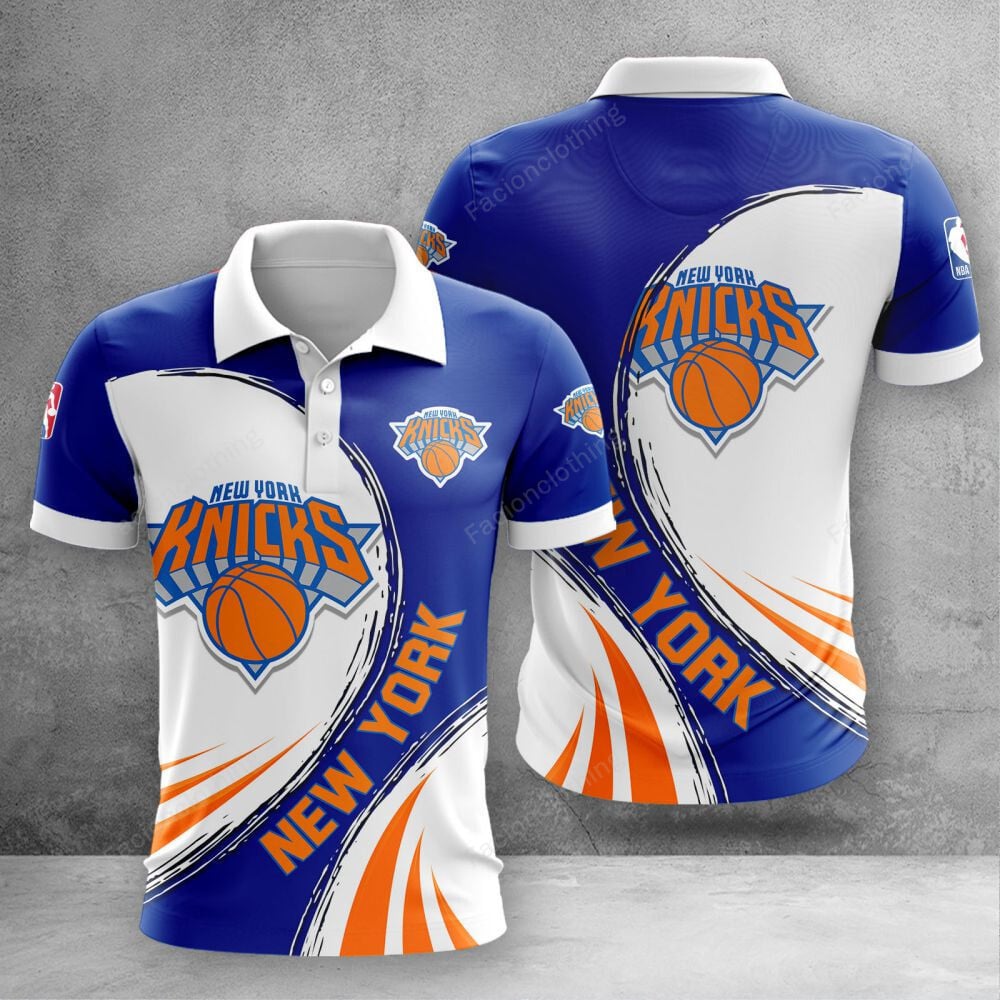 Sportswearmerch New York Knicks NBA Personalized Polo Shirt For Fan
