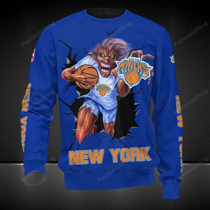 Sportswearmerch New York Knicks NBA Personalized Sweater For Fan