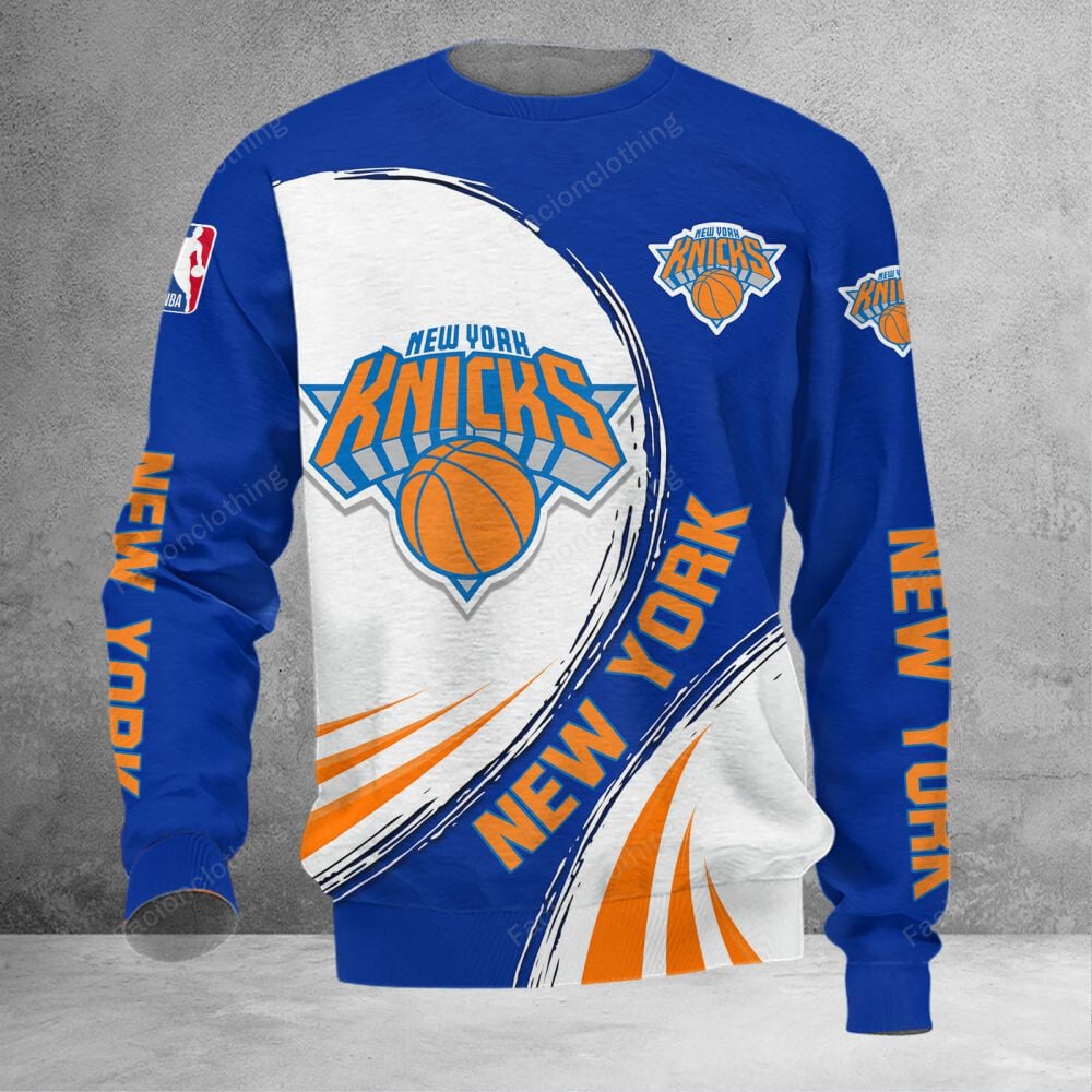 Sportswearmerch New York Knicks NBA Personalized Sweater For Fan
