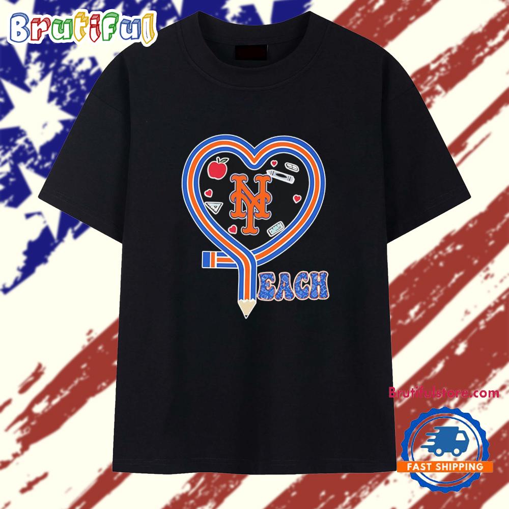 Sportswearmerch New York Mets MLB Love Teaching T Shirt For Fan