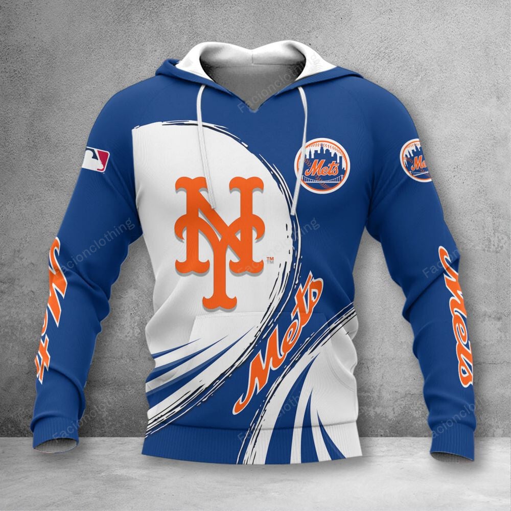 Sportswearmerch New York Mets MLB Personalized Hoodie For Fan