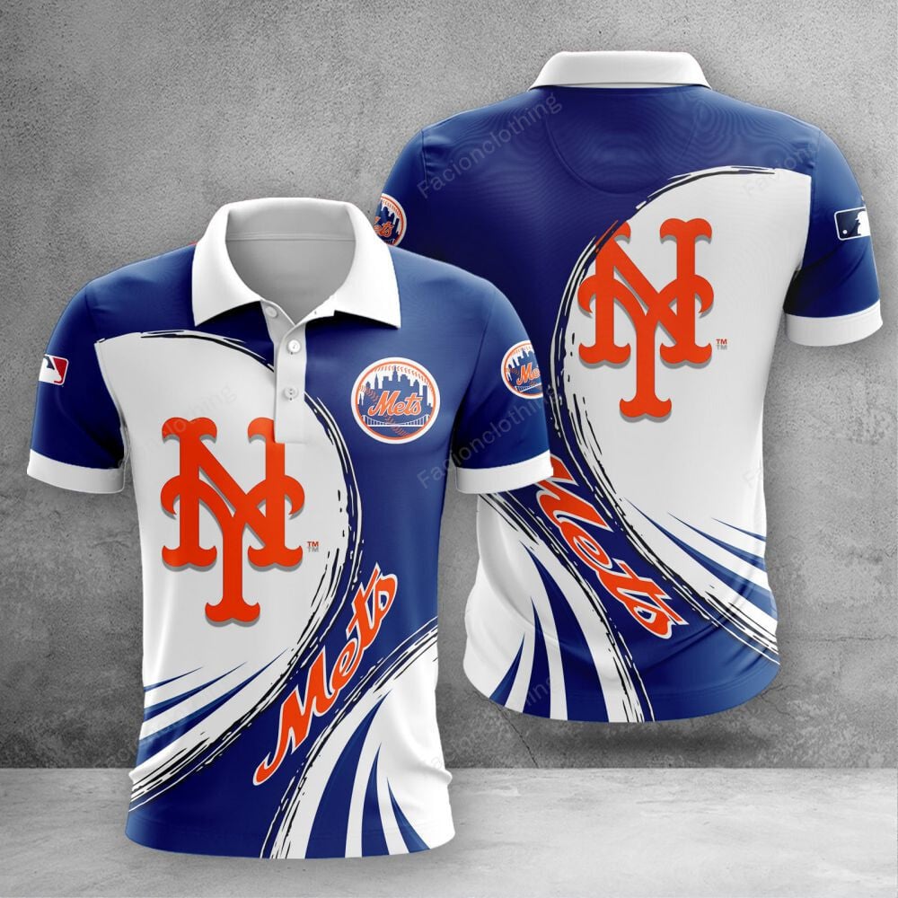 Sportswearmerch New York Mets MLB Personalized Polo Shirt For Fan