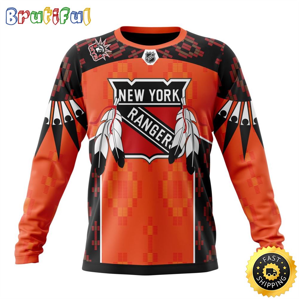Sportswearmerch New York Rangers NHL Personalized Sweater For Fan