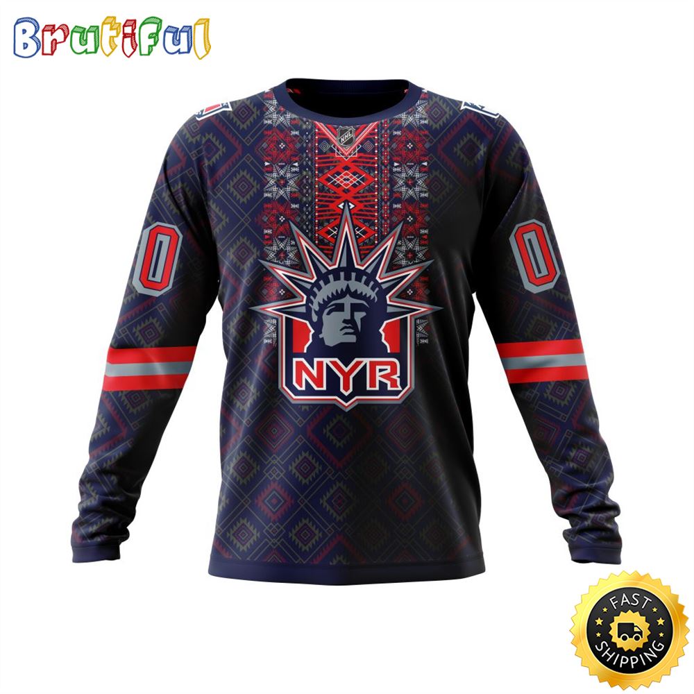 Sportswearmerch New York Rangers NHL Personalized Sweater For Fan