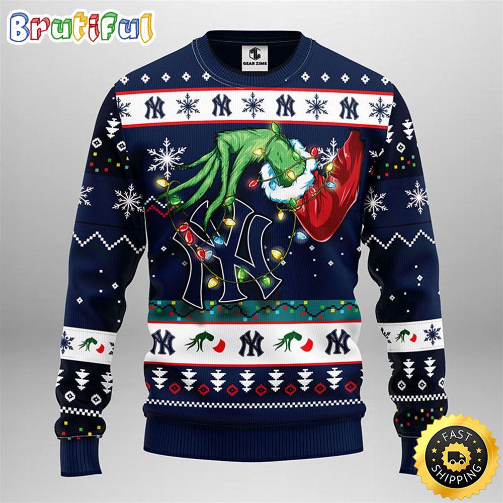 Sportswearmerch New York Yankees MLB Christmas Sweater For Fan