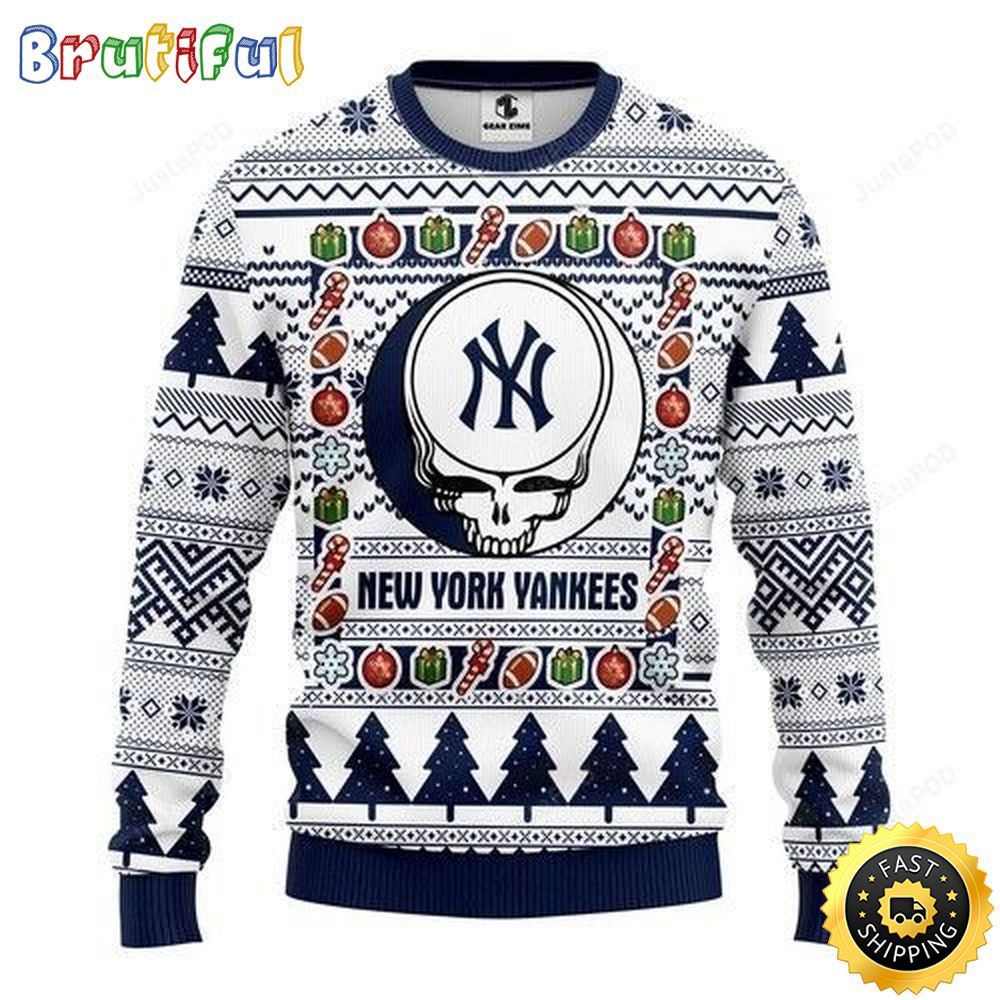 Sportswearmerch New York Yankees MLB Christmas Sweater For Fan