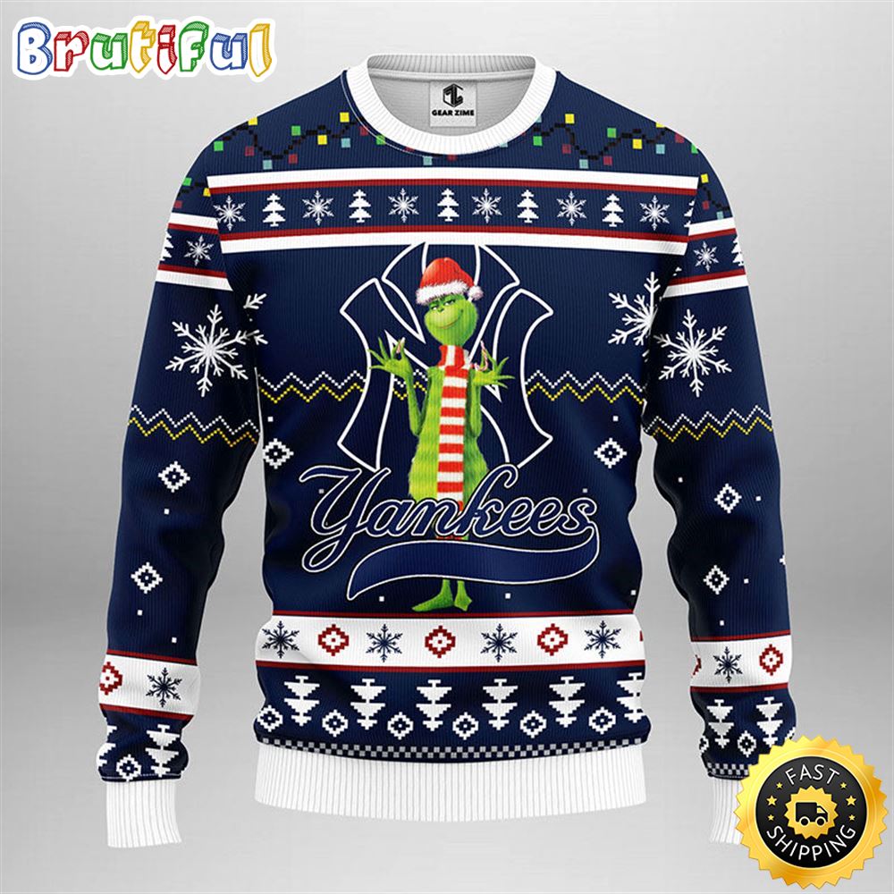Sportswearmerch New York Yankees MLB Christmas Sweater For Fan
