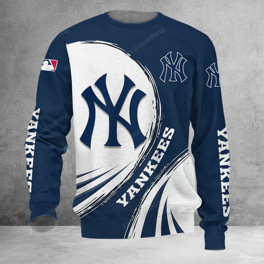 Sportswearmerch New York Yankees MLB Personalized Sweater For Fan