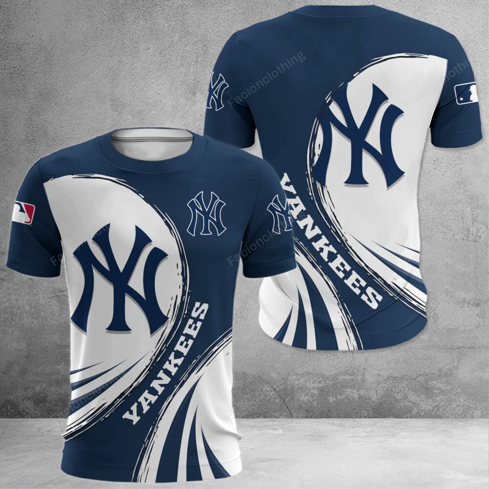 Sportswearmerch New York Yankees MLB Personalized T-shirt For Fan