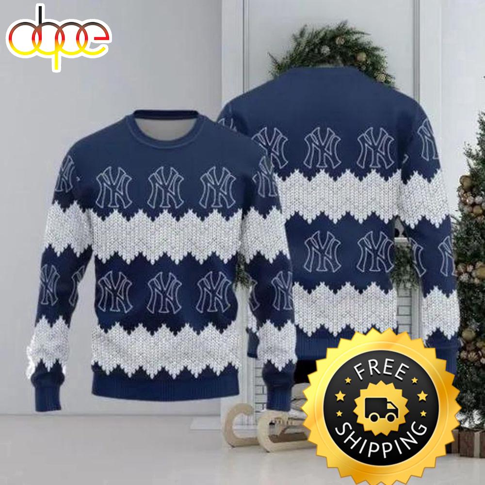 Sportswearmerch New York Yankees MLB Ugly Christmas Sweater For Fan