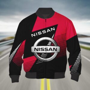 Sportswearmerch Nissan Car Bomber Jacket For Fan