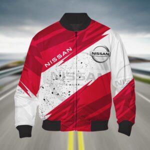 Sportswearmerch Nissan Car Bomber Jacket For Fan
