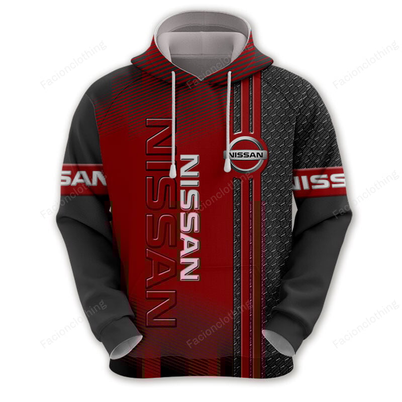 Sportswearmerch Nissan Car Personalized Fashion Hoodie For Fan