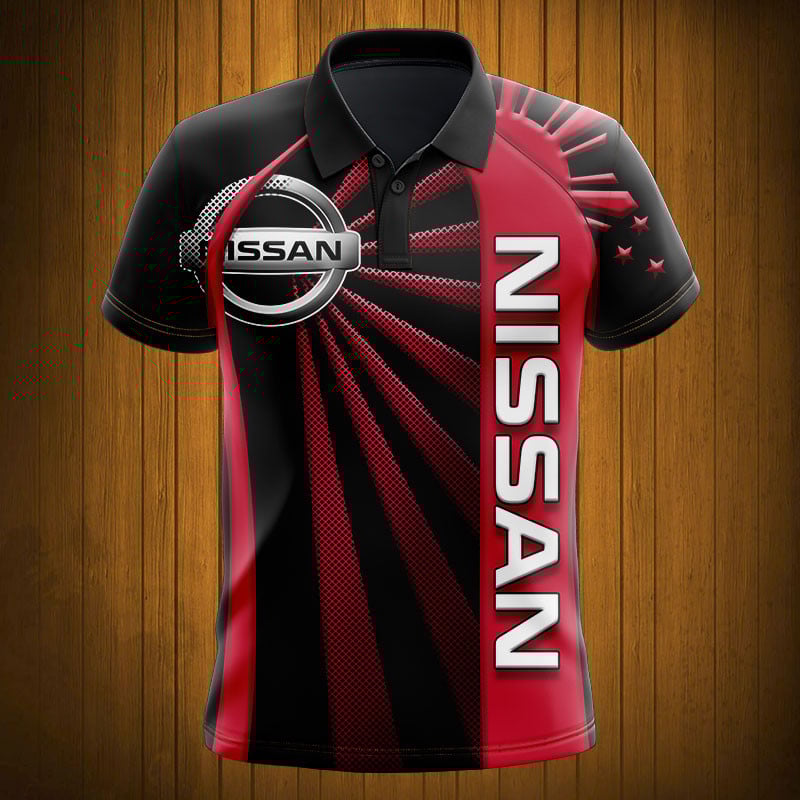 Sportswearmerch Nissan Car Personalized Fashion Polo Shirt For Fan