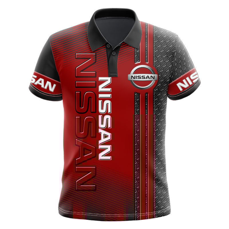 Sportswearmerch Nissan Car Personalized Fashion Polo Shirt For Fan